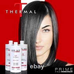 Treatment Keratin Prime Pro Extreme Thermal Kit 3 x 34oz progressive brush