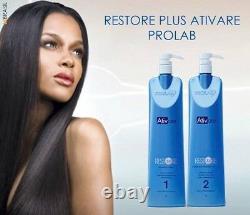 Treatment Keratin Restore Plus Prolab Formol Without Formol 2 x 34oz brazil