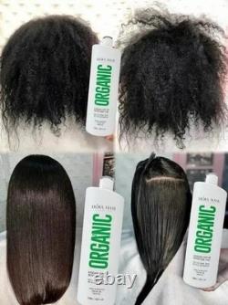 Troia Hair Organic Progressive Brush/Brazilian Keratin Treatment Professional 2L