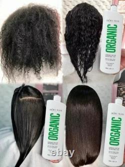 Troia Hair Organic Progressive Brush/Brazilian Keratin Treatment Professional 2L