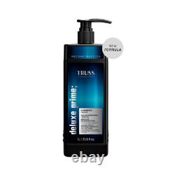 Truss Deluxe Prime Shampoo Conditioner 1L Set Brazilian Hair Repair Professional