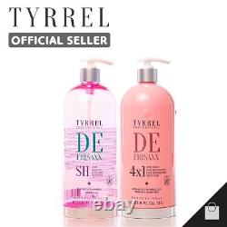 Tyrrel Defrisaxx Defrizz 4X1 Hair Straightening Professional Treatment 1L 34oz