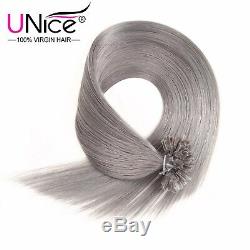 UNice 100 Strands U Tip Hair Keratin Glue Stick U Tip Human Hair Extensions 50g