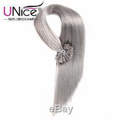 UNice 100 Strands U Tip Hair Keratin Glue Stick U Tip Human Hair Extensions 50g