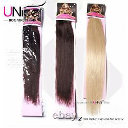 UNice Brazilian 100S Keratin Stick I-tip Straight Human Hair Extensions 1g/s US