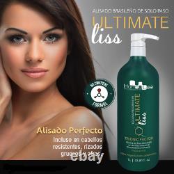 Ultimate Liss Hanna Lee Progressive Brazilian Keratin Hair Treatment 1L