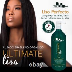 Ultimate Liss Hanna Lee Progressive Brazilian Keratin Hair Treatment 1L