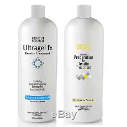 Ultragel FX 1000ml Advanced Gel Brazilian Keratin Hair Treatment & Pre-Treatment