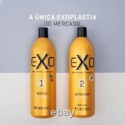Ultratech Keratin Brazilian Exoplasty Smoothing 2x500ml Exo Hair Professional