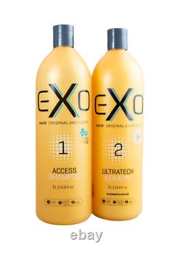 Ultratech Keratin Brazilian Exoplasty kit 2 x 1Lt Exo Hair Professional