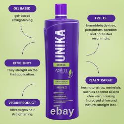 Unika Brazilian Keratin Hair Treatment Smoothing and Straightening Keratin H