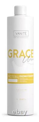 Vanite Grace Brazilian Keratin Hair Straightening Formaldehyde Free 1L (33 oz)