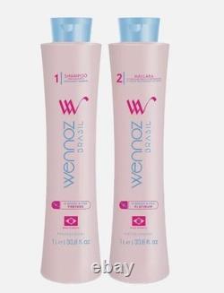 Wennoz Honma Tokyo H-Brush Progressive kit Brazilian Keratin 2x1000ml/33.8 fl