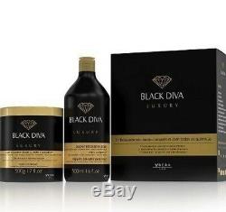 Ybera Black Diva Brazilian Keratin Acid Relaxation Straightening Treatment Mask