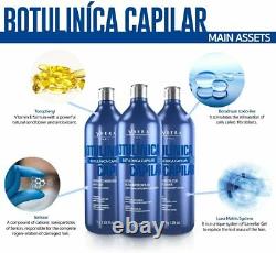 Ybera Botulinica Reconstructive Kit 3 x 1L Brazilian Hair Treatment Keratin