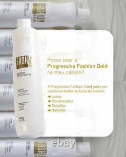 Ybera Fashion Gold 500g/17.6 fl. Oz Progressive Treatment Keratin Brazilian