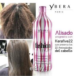 Ybera Fashion Stylist Authentic Hair Smoothing Treatment Keratin Brazilian 35oz