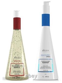 Ybera SHAMPOO GENOMA 1 LITER + YBERA DISCOVERY EXPRESS SHAMPOO 1 LITER