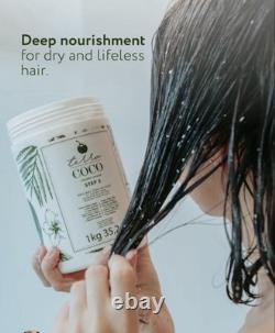 Ybera Terra Coco / Brazilian Keratin Treatment Kit Shampoo 1L + Mask 1Kg