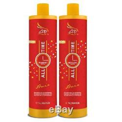 Zap All Time Most Popular Brazilian Keratin Straightening Hair Blow Out 2 Liter