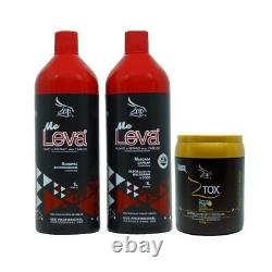 Zap Me Leva Progressive Brush Brazilian Keratin Blowout 2x1L + Ztox Mask 950g