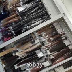 12A RUSSE 100g/100 BRINS POINTES À ONGLE KÉRATINE PRÉ-COLLÉES CHEVEUX MARRON AUBRÉ 30#