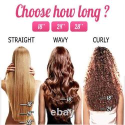 22 Extensions de Cheveux Humains 100% Remy Wavy Fusion Keratine I Tip Pré-Collées de 100g