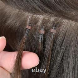 22 Extensions de Cheveux Humains 100% Remy Wavy Fusion Keratine I Tip Pré-Collées de 100g