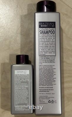 2 Brésilien Blowout B3 Brazilian Bond Builder 4oz (Avec 1 Seringe) & Shampoo 12oz