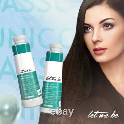 2x Laissez-moi être ProSalon Lissage Protéiné 35 oz Traitement à la kératine Brazilian Blowout