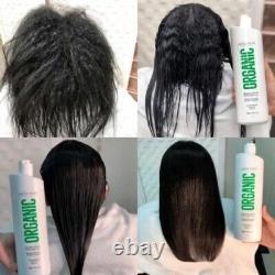 3 Kératine Biologique Brésilienne Traitement Des Cheveux I Droit I Brillant I Doux I Végétalien