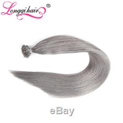 80 # Nouveau 18-24 Kératine Memory Stick I-tip 100 Brins Humaine Virgin Remy Hair Extension