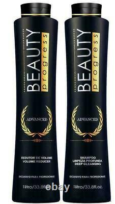 Beauty Progress Advanced Keratin Treatment Kit 2x 1l 66fl. Oz