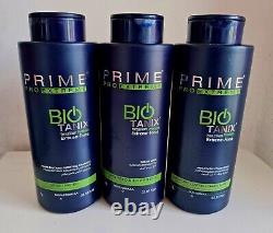 Bio Tanix Prime Pro Extrême / Kit Professionnel de Kératine Brésilienne Sem Formol 3x1L
