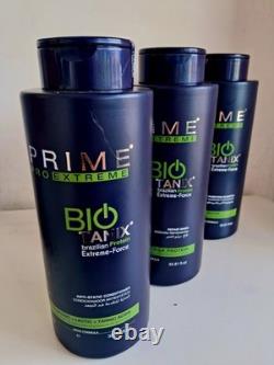 Bio Tanix Prime Pro Extreme / Kit professionnel de traitement à la kératine brésilienne 3x1L