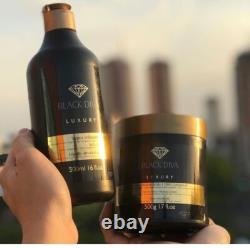 Black Diva Ybera Paris Masques à l’acide à la kératine brésilienne 100 % AUTHENTIQUE