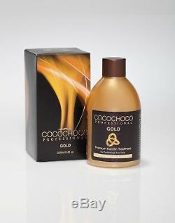 Blowout De Traitement Des Cheveux Cocochoco Kit Brésilien Kératine Pour Les Cheveux Foncé Ou Endommagé