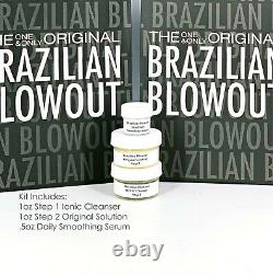 Brazilian Blowout Original Solution Kératine Kit De Traitement (1oz) / Expédition Rapide