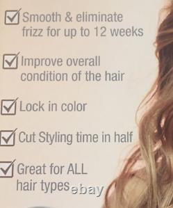 Brazilian Blowout Solution de lissage originale, spray de liaison ionique, nettoyant
