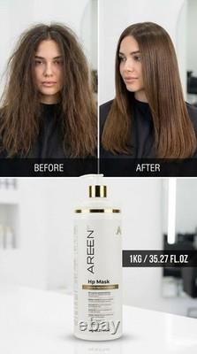Brésilien ? Kératine ? Lissage capillaire aux protéines et soin réparateur pour les cheveux. Areen1