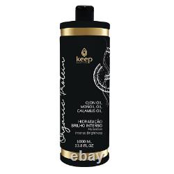 Brosse Progressive à Protéines Organiques Sans Formaldéhyde 1000ml Keep Cosmetics