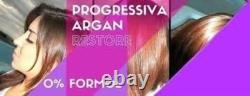Brosse Progressive à la Kératine Brésilienne Agle Argan Restore 2L Sans Formol