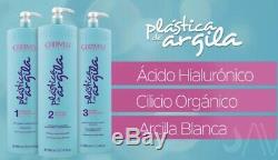 Cadiveu Kératine Brésilienne Plastica Argila Traitement Défrisage 3 X 500ml