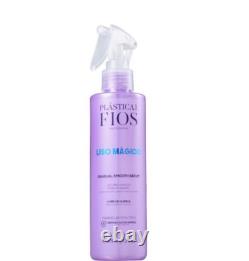 Cadiveu Plastica des Cheveux 3 étapes Kératine brésilienne + Cadiveu Lisse Magique 215 ml