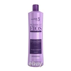 Cadiveu Plastica des Fils Kit Professionnel de Kératine Brésilienne 3x1L 33,8 oz chacun