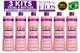 Cadiveu Plastica Dos Fios 3 Kits Shampooing Et Apr&egrave;s-shampooing 6 X 1 L Soins Capillaires Br&eacute;siliens