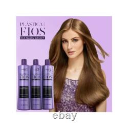 Cadiveu Plastica dos Fios Lisseur Traitement à la Kératine Brésilienne 3x 1l Cadiveu Plastica dos Fios Lisseur Traitement à la Kératine Brésilienne 3x 1l
