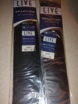 Cheveux Humains 100% Brésiliens en Kératine Vivante 18,16,14,12 et 8 Pouces