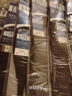 Cheveux Humains 100% Brésiliens en Kératine Vivante 18,16,14,12 et 8 Pouces