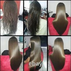 Cheveux traités biologiquement Organic 2x1L Lissage à la Kératine Brésilienne